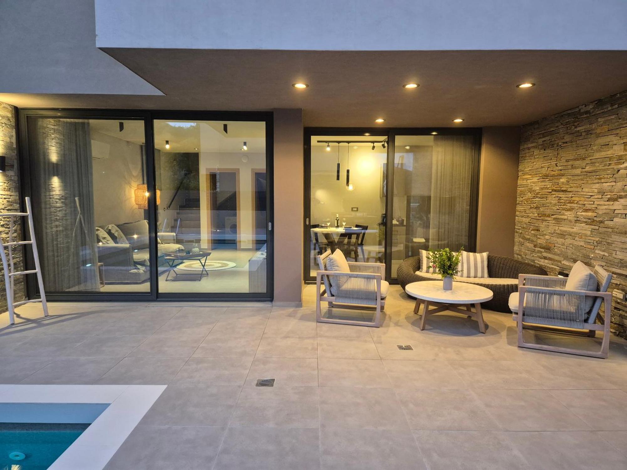 Willa Aguacate Glafki With Heated Private Swimming Pool Tsilivi  Zewnętrze zdjęcie