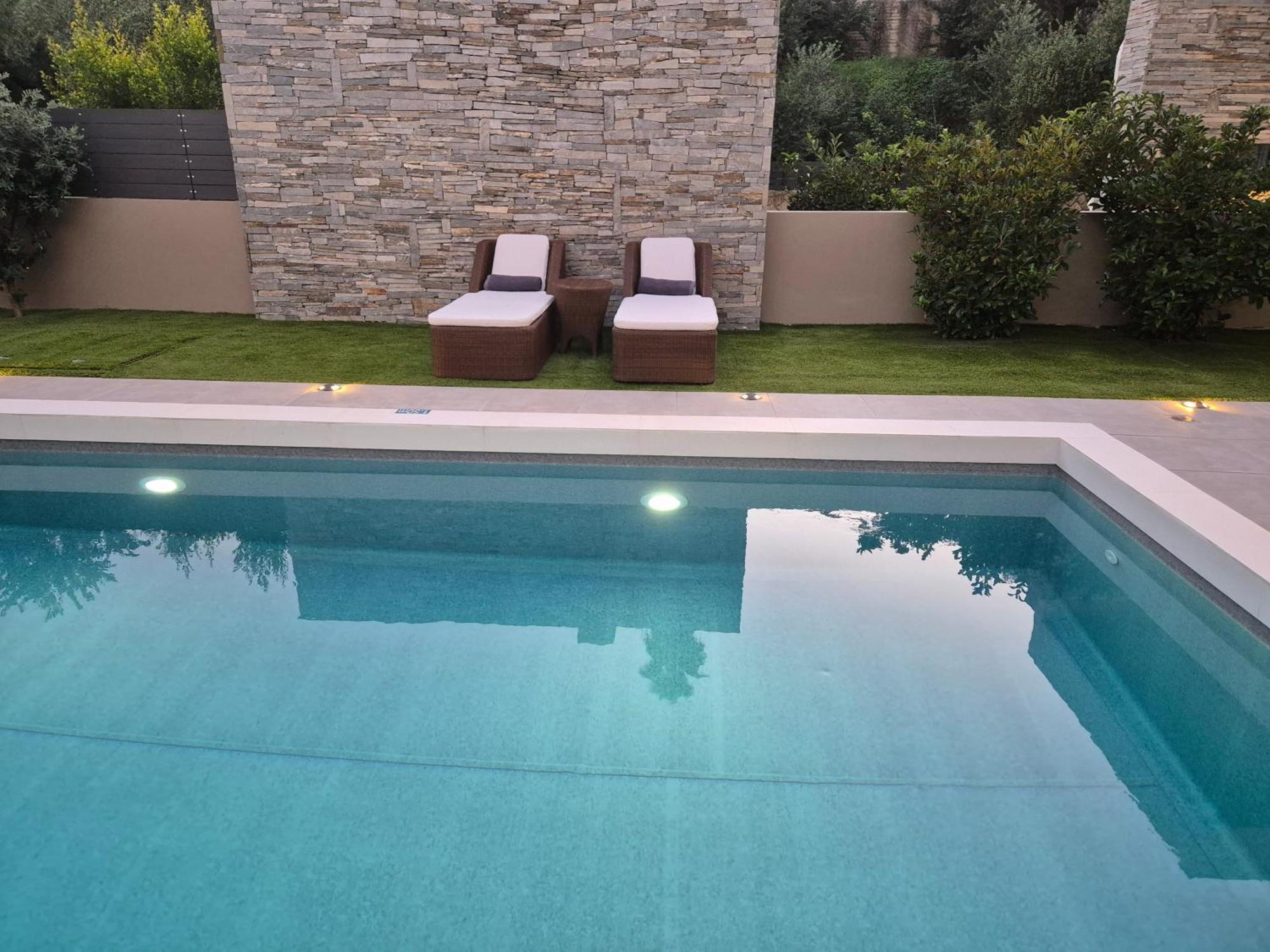 Willa Aguacate Glafki With Heated Private Swimming Pool Tsilivi  Zewnętrze zdjęcie