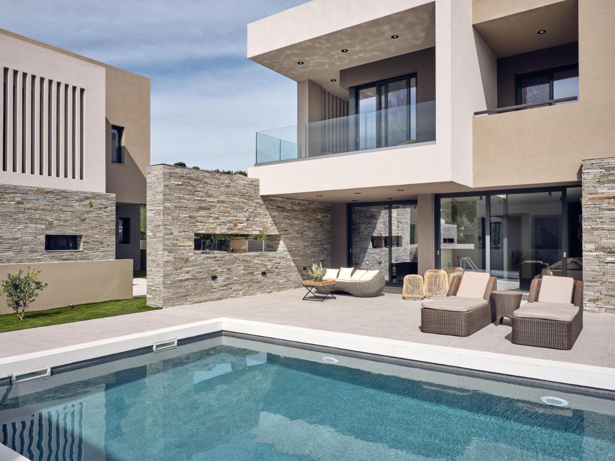 Willa Aguacate Glafki With Heated Private Swimming Pool Tsilivi  Zewnętrze zdjęcie